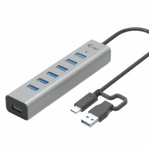 i-tec USB-C/USB-A Charging Metal HUB 7 Port