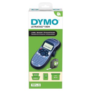 DYMO LetraTag LT-100H étiqueteuse portative | Imprimante d'étiquettes autocollant thermique sans encre | avec clavier ABC