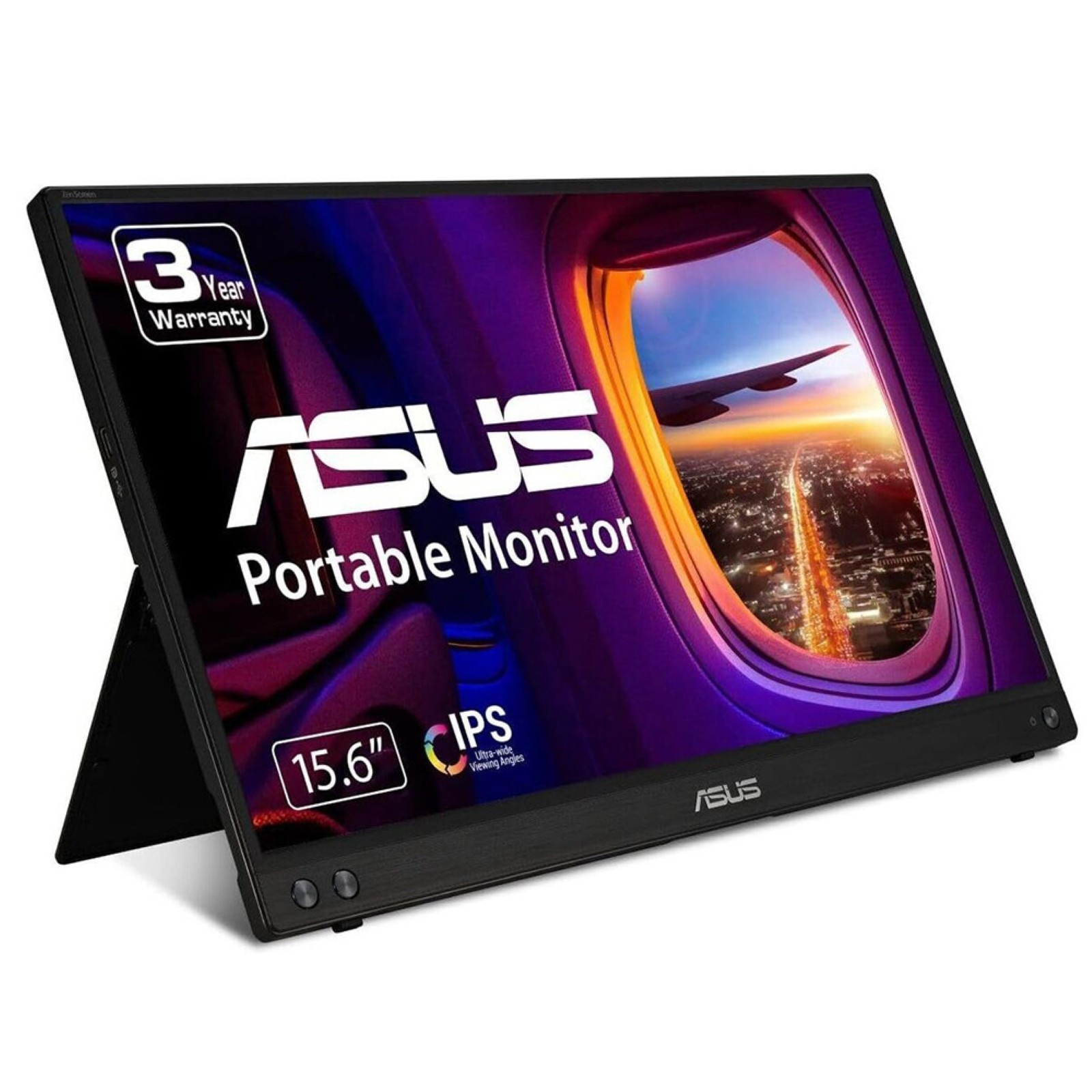 ASUS MB16ACV écran plat de PC 39,6 cm (15.6") 1920 x 1080 pixels Full HD LED Noir