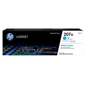 HP Toner cyan LaserJet 207A authentique