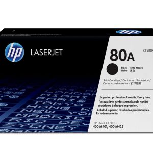 HP 80A toner LaserJet noir authentique