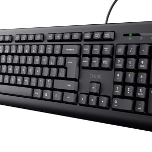Trust Primo clavier Bureau USB AZERTY Français Noir