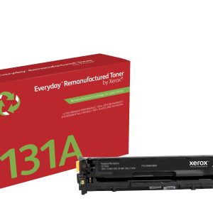 Toner remanufacturé Noir Everyday™ de Xerox compatible avec HP 131A (CF210A), Capacité standard
