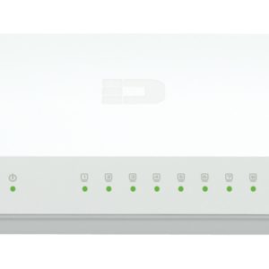 D-Link GO-SW-8G/E commutateur réseau Non-géré Gigabit Ethernet (10/100/1000) Blanc
