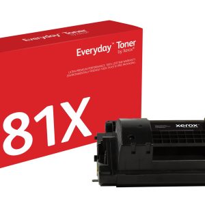 Toner Everyday™ Noir de Xerox compatible avec HP 81X (CF281X), Grande capacité