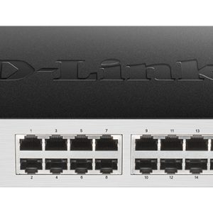 D-Link GO-SW-16G Non-géré L2 Gigabit Ethernet (10/100/1000) 1U Noir