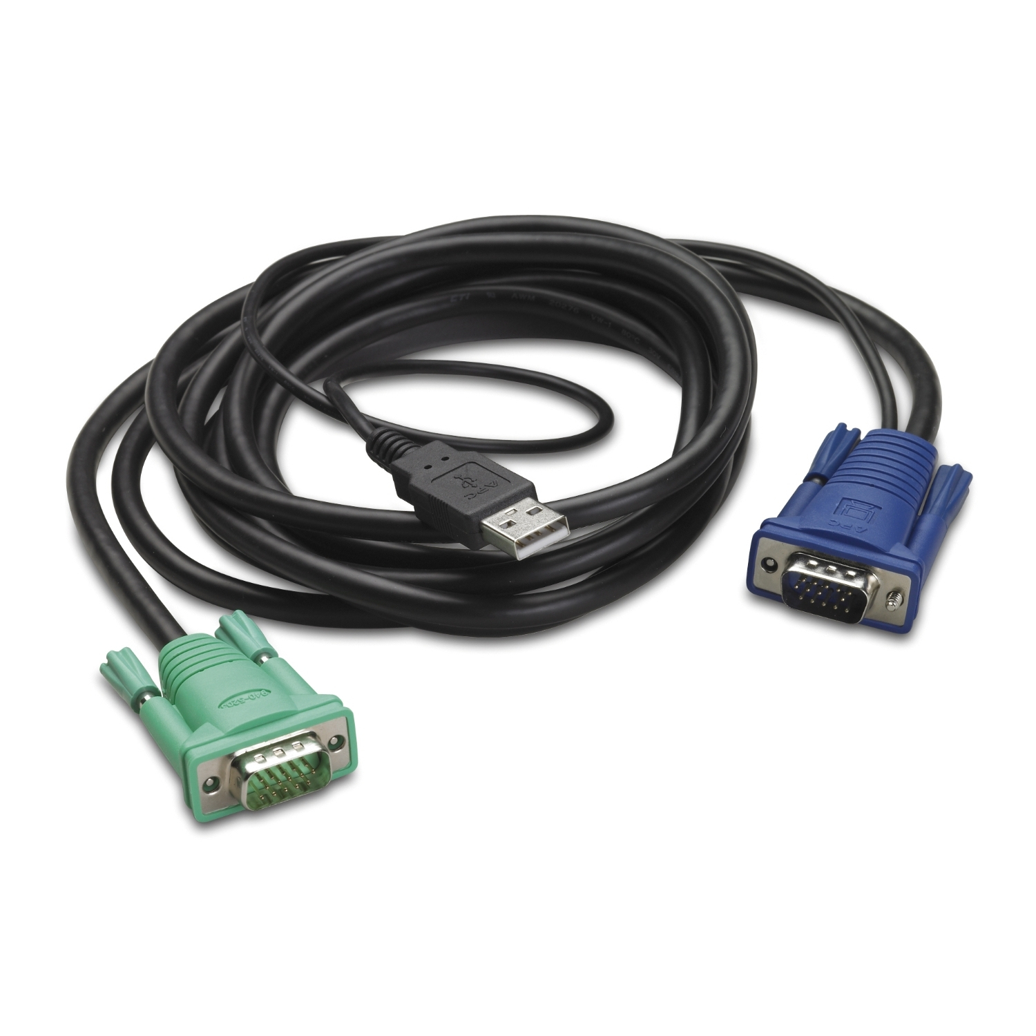 APC Câble USB LCD/KVM pour rack intégré - 17 pi (5 m) - Professionnels