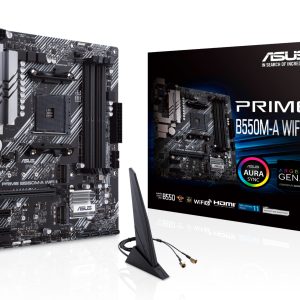 ASUS PRIME B550M-A WIFI II AMD B550 Emplacement AM4 micro ATX