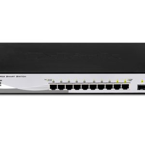 D-Link DGS-1210-10 Géré L2 Gigabit Ethernet (10/100/1000) 1U Noir, Gris