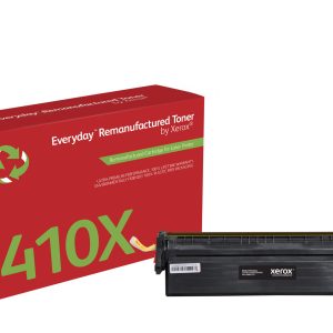 Toner remanufacturé Noir Everyday™ de Xerox compatible avec HP 410X (CF410X), Grande capacité