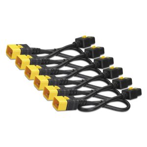APC NetShelter - Kit cordon d'alimentation - Verrouillable - 6 câbles - 1,83m