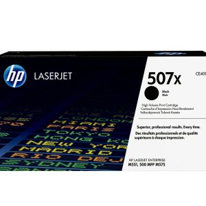 HP 507X toner LaserJet noir grande capacité authentique