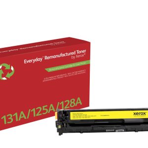 Toner remanufacturé Jaune Everyday™ de Xerox compatible avec HP 131A (CF212A), Capacité standard