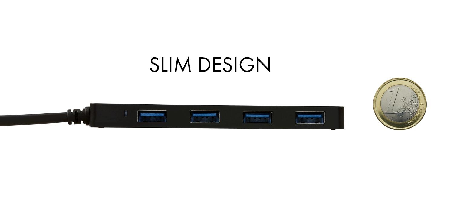 i-tec Advance USB-C Slim Passive HUB 4 Port – Image 4