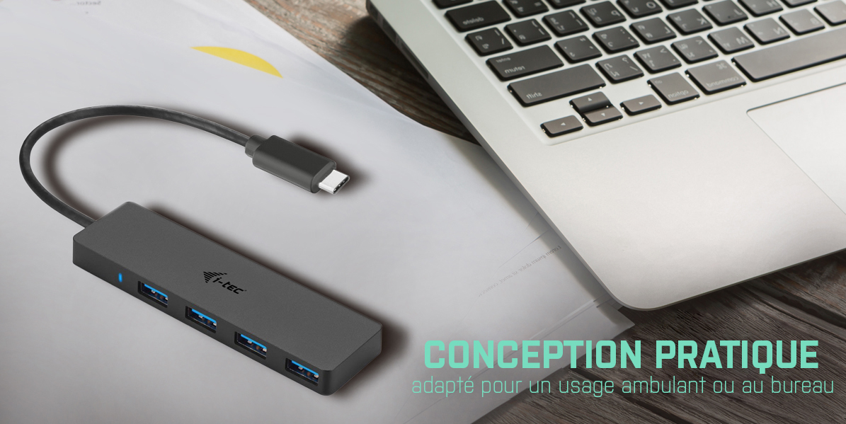 i-tec Advance USB-C Slim Passive HUB 4 Port – Image 6