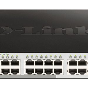 D-Link DGS-1210-20 Géré L2 Gigabit Ethernet (10/100/1000) 1U Noir