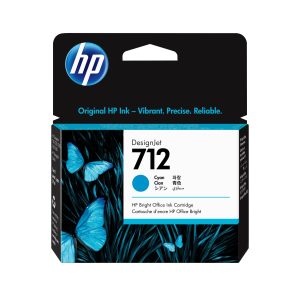 HP Cartouche d'encre DesignJet 712, cyan, 29 ml