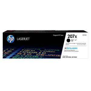 HP Toner noire LaserJet 207X authentique grande capacité