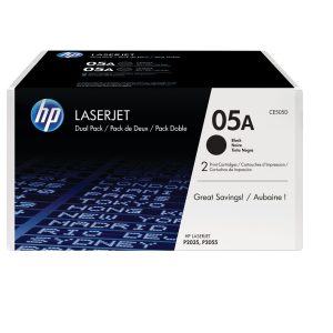 HP Pack de 2 toners noirs authentiques 05A LaserJet