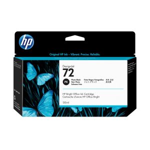 HP 72 cartouche d'encre noir photo 130 ml