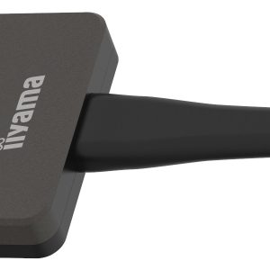 iiyama WP D002C connecteur de télévision intelligent USB 4K Ultra HD Noir, Argent