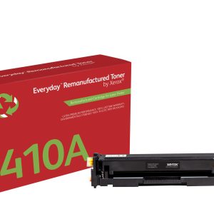 Toner remanufacturé Noir Everyday™ de Xerox compatible avec HP 410A (CF410A), Capacité standard