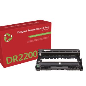 Xerox Tambour remanufacturé Mono Everyday™ de compatible avec Brother DR2200, Capacité standard