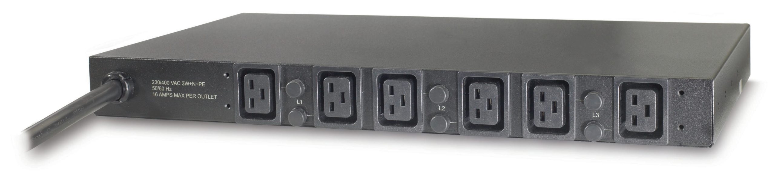 APC , Rack PDU, Basic, 1U, 22kW, 400V, (6) C19 – Image 4