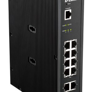 D-Link DIS-200G-12S commutateur réseau Géré L2 Gigabit Ethernet (10/100/1000) Noir