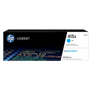 HP 415X Toner cyan LaserJet authentique grande capacité