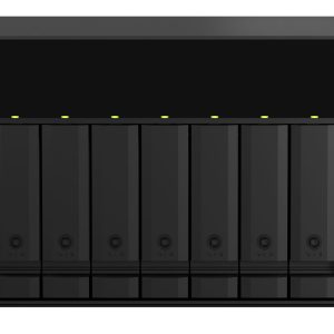 QNAP TS-873A NAS Tower Ryzen Embedded V1500B 8 Go DDR4 0 To QNAP Turbo System Noir