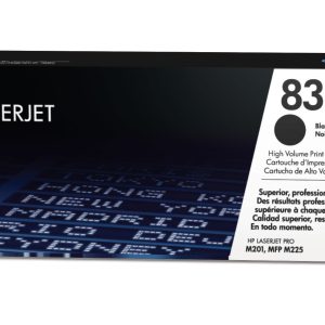 HP 83X toner LaserJet noir authentique grande capacité