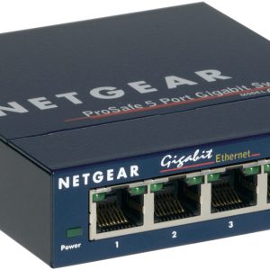 NETGEAR GS105 Non-géré Gigabit Ethernet (10/100/1000) Bleu