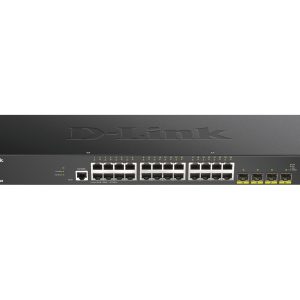 D-Link DGS-1250-28X Géré L3 Gigabit Ethernet (10/100/1000) Noir