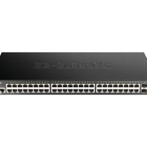 D-Link DGS-1250-52X Géré L3 Gigabit Ethernet (10/100/1000) Noir
