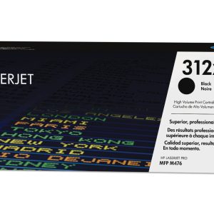 HP Cartouche 312X toner Noir LaserJet à rendement élevé