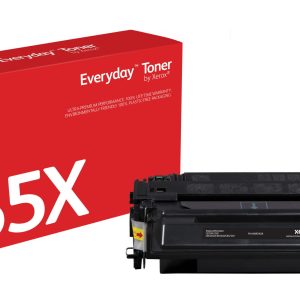 Toner Everyday™ Noir de Xerox compatible avec HP 55X (CE255X), Grande capacité