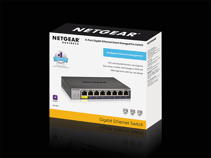 NETGEAR GS108T Géré L2 Gigabit Ethernet (10/100/1000) Gris – Image 3