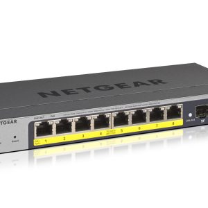 NETGEAR GS110TP Géré L2/L3/L4 Gigabit Ethernet (10/100/1000) Connexion Ethernet, supportant l'alimentation via ce port (PoE) Gris