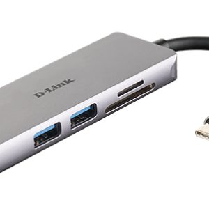 D-Link DUB-M530 station d'accueil Avec fil USB 3.2 Gen 1 (3.1 Gen 1) Type-C Aluminium