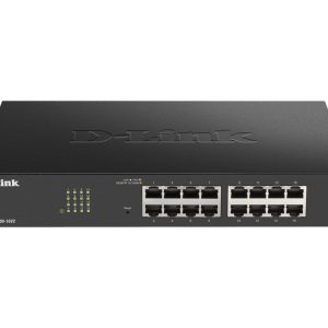 D-Link DGS-1100-24PV2 Géré L2 Gigabit Ethernet (10/100/1000) Connexion Ethernet, supportant l'alimentation via ce port (PoE) Noir