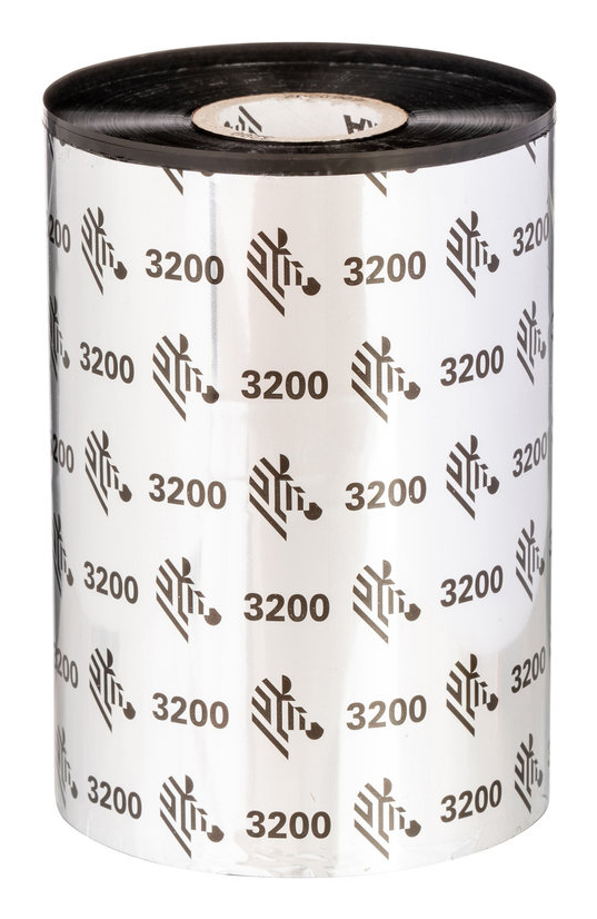 Zebra 3200 Wax/Resin ruban thermique 450 m Noir