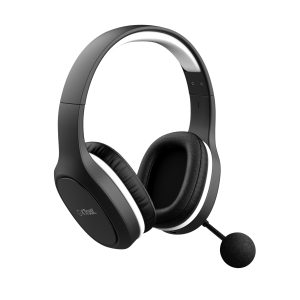 Trust GXT 391 Thian Casque Avec fil &sans fil Arceau Gaming USB Type-C Noir, Blanc