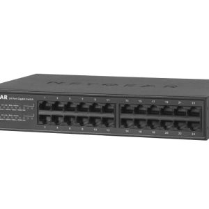 NETGEAR GS324 Non-géré Gigabit Ethernet (10/100/1000) Noir