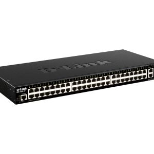 D-Link DGS-1520-52/E commutateur réseau Géré L3 10G Ethernet (100/1000/10000) 1U Noir
