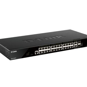 D-Link DGS-1520-28/E commutateur réseau Géré L3 10G Ethernet (100/1000/10000) 1U Noir