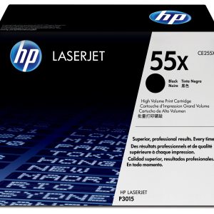 HP 55X toner LaserJet noir grande capacité authentique