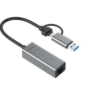 i-tec Metal USB-C/USB-A 2.5Gbps Ethernet Adapter