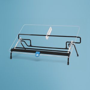 R-Go Tools Porte documents R-Go Flex Read, ergonomique, avec repose-poignet en mousse souple, acrylique transparent