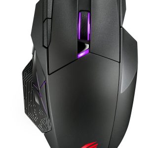 ASUS ROG Spatha X souris Gaming Droitier RF Wireless + USB Type-C Optique 19000 DPI